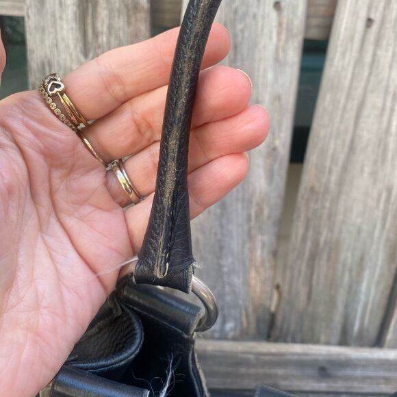 Prada Cervo Moon Hobo bag in black - Picture 10 of 15